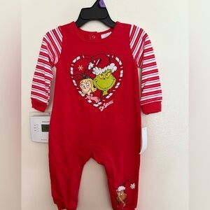 Christmas baby grinch